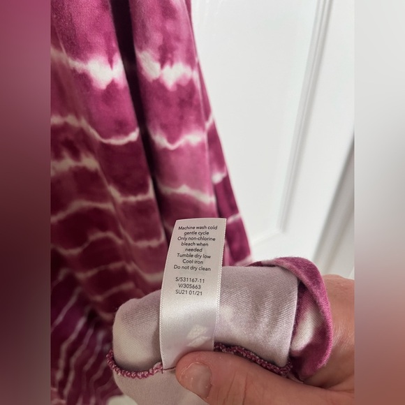 Athleta Tie-Dye Pink and White Dress - Picture 6 of 8